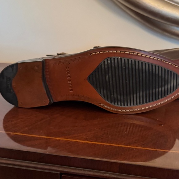 Cole Haan Dark Brown Leather Chukka Boots - brand new and never worn sz 9 - Picture 5 of 8